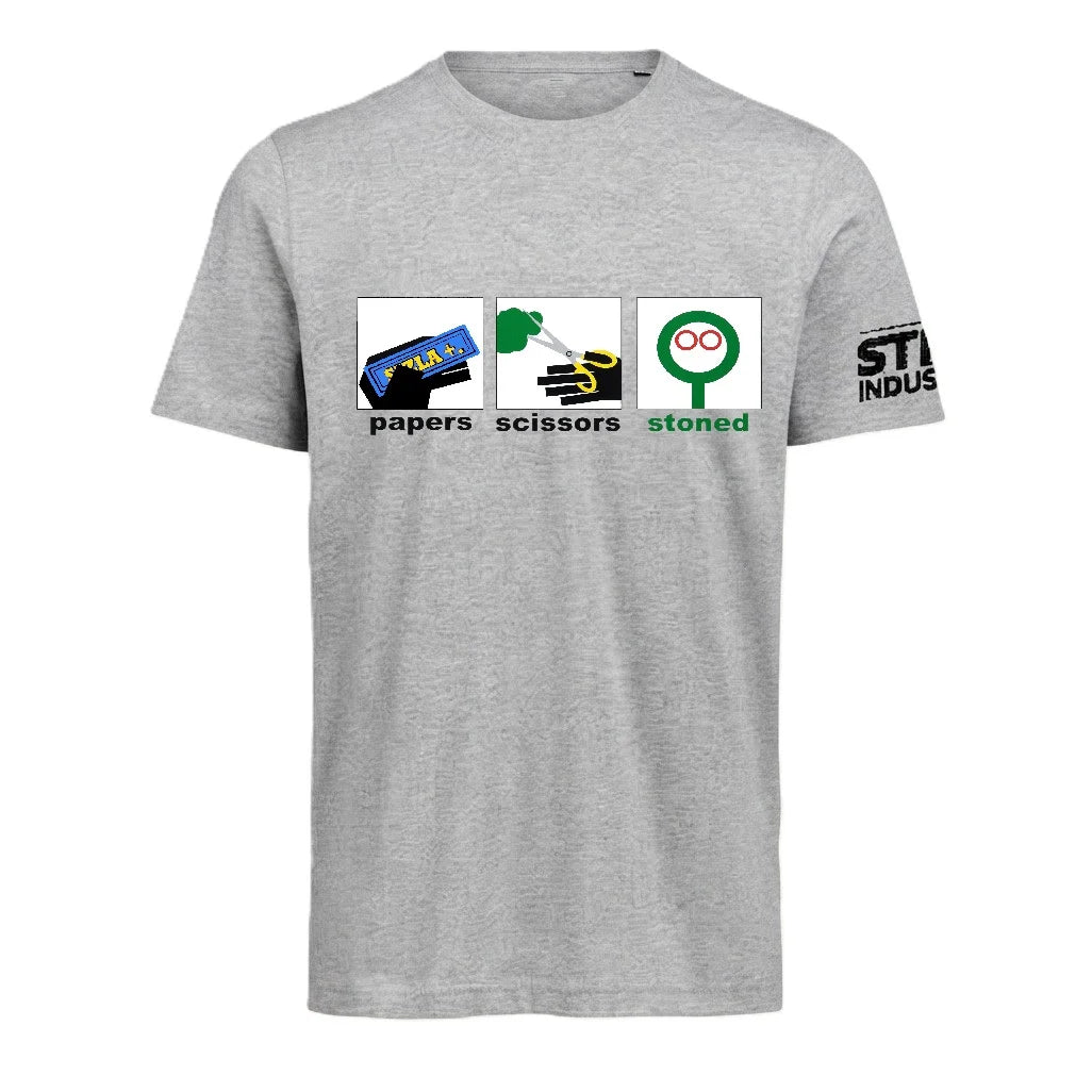 Papers Scissors Stoned Unisex Graphic T-Shirt | whyjeremy?