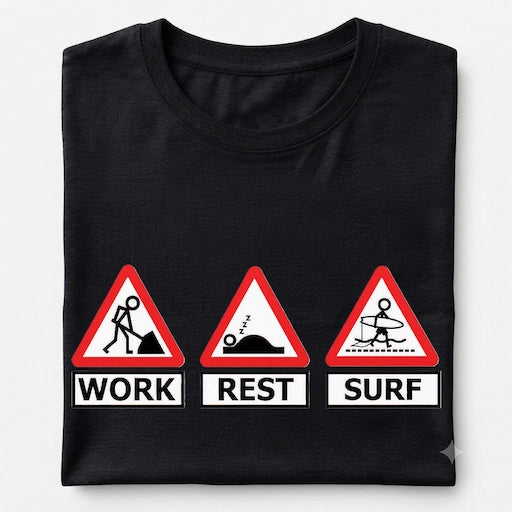 WORK REST ....? - Unisex Premium Tee