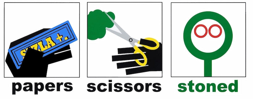 Papers Scissors Stoned Unisex Graphic T-Shirt | whyjeremy?